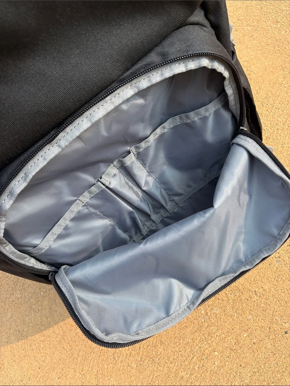 NWT Embark Black Water Repellent Backpack